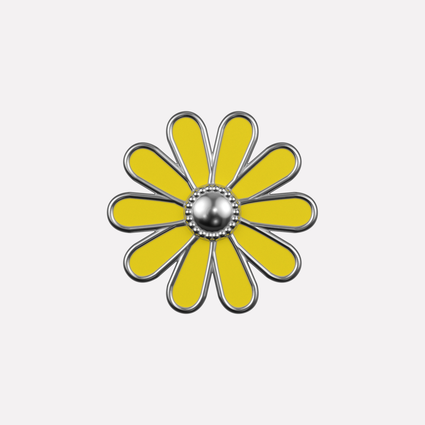 Sterling silver flower-shaped Joollions inspired by nature and emotion, blooming with colour, texture, and symbolic beauty.
