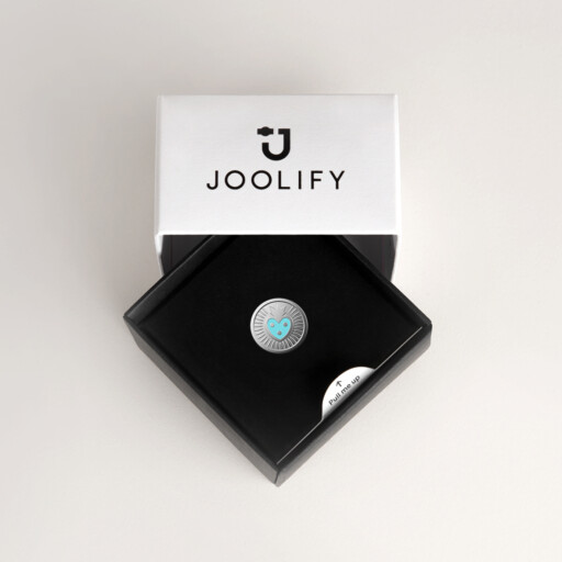 Packaging για τα Joollions της Joolify. Εναλλασσόμενα κοσμήματα από επιπλατινωμένο ασήμι 925.