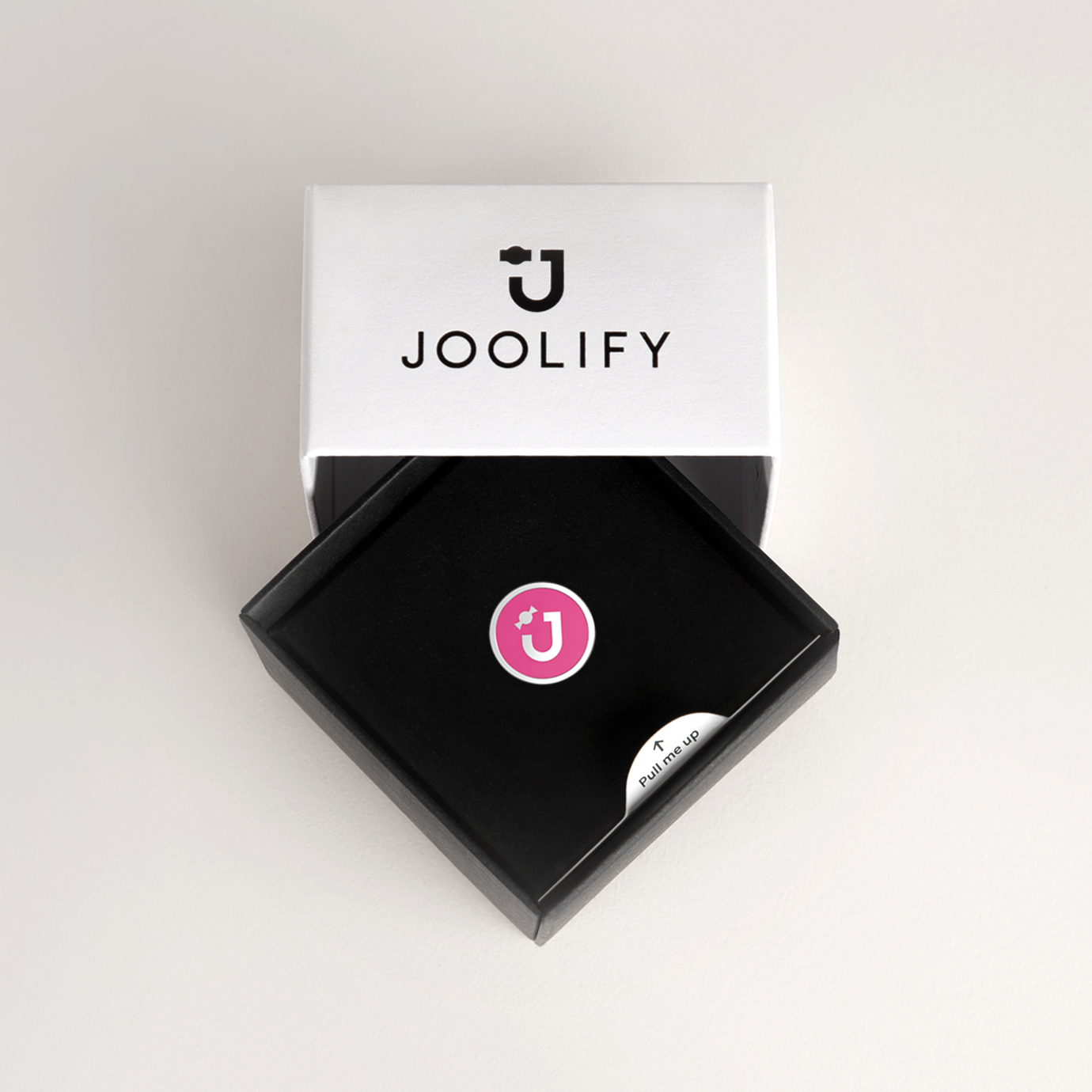 Packaging για τα Joollions της Joolify. Εναλλασσόμενα κοσμήματα από επιπλατινωμένο ασήμι 925.