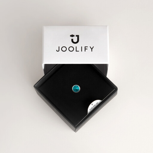 Packaging για τα Joollions της Joolify. Εναλλασσόμενα κοσμήματα από επιπλατινωμένο ασήμι 925.
