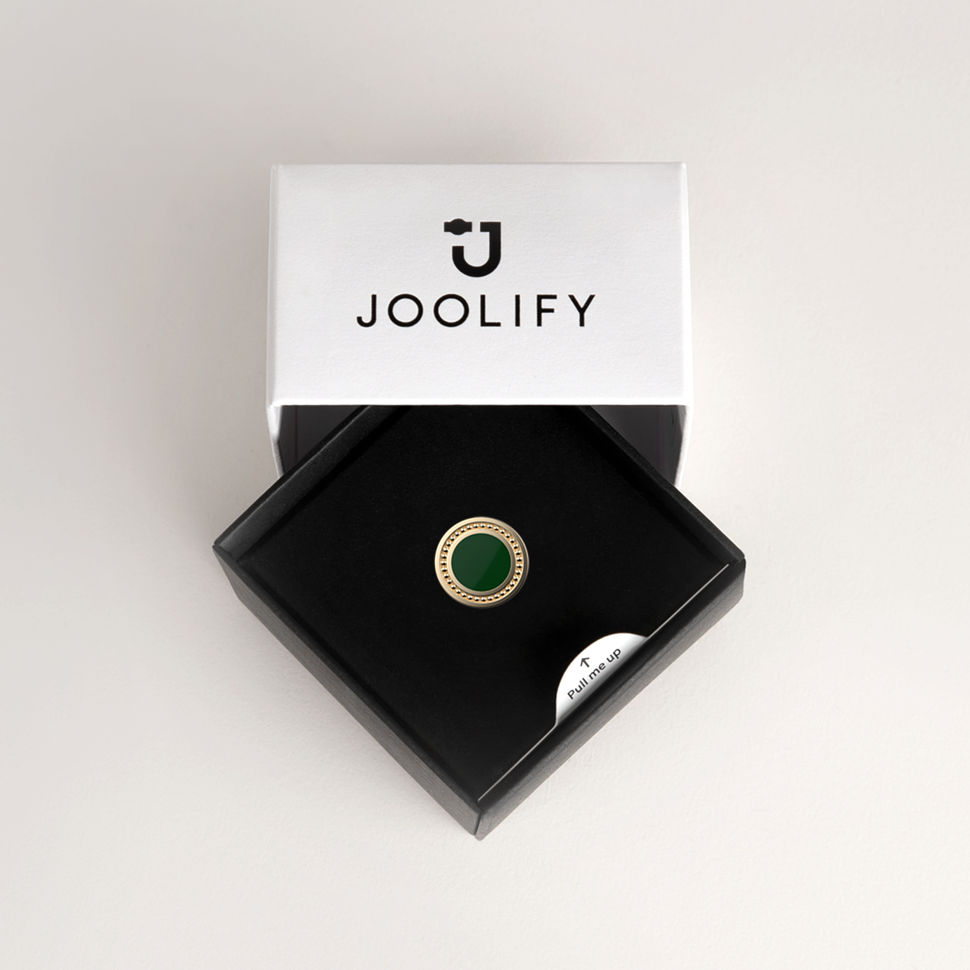 Packaging για τα Joollions της Joolify. Εναλλασσόμενα κοσμήματα από επιχρυσωμένο ασήμι 925 με χρυσό 18k.