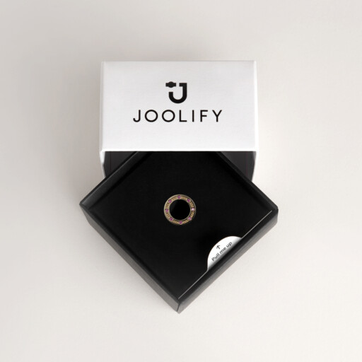 Packaging για τα Joollions της Joolify. Εναλλασσόμενα κοσμήματα από επιχρυσωμένο ασήμι 925 με χρυσό 18k.