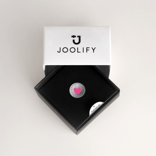 Packaging για τα Joollions της Joolify. Εναλλασσόμενα κοσμήματα από επιπλατινωμένο ασήμι 925.