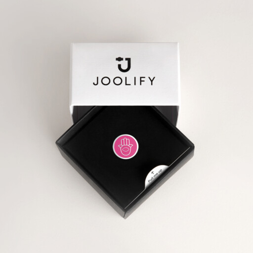 Packaging για τα Joollions της Joolify. Εναλλασσόμενα κοσμήματα από επιπλατινωμένο ασήμι 925.