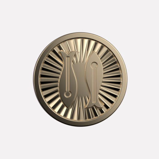 Joollion Charm Fishes (Χρυσά Ψάρια), ασήμι 925 επιχρυσωμένο με χρυσό 18k, συμβατό με όλα τα Joolets της Joolify.