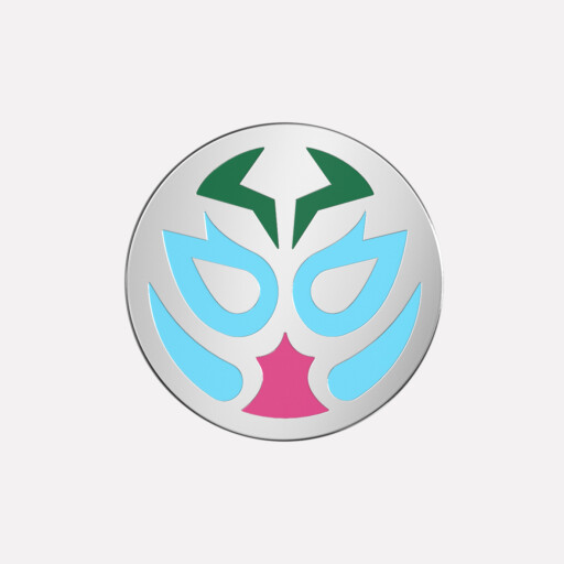 Joollion Charm Azul Guardia (Γαλάζια Φρουρά), ασήμι 925 επιπλατινωμένο, συμβατό με όλα τα Joolets της Joolify.