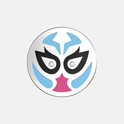 Joollion Charm Azul Guardia Stones (Γαλάζια Φρουρά με Ζιργκόν), ασήμι 925 επιπλατινωμένο, συμβατό με όλα τα Joolets της Joolify.