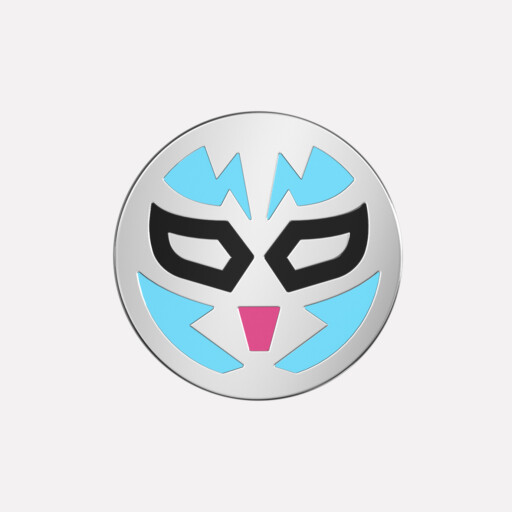 Joollion Charm Black Espiritu (Σκοτεινό Πνεύμα), ασήμι 925 επιπλατινωμένο, συμβατό με όλα τα Joolets της Joolify.