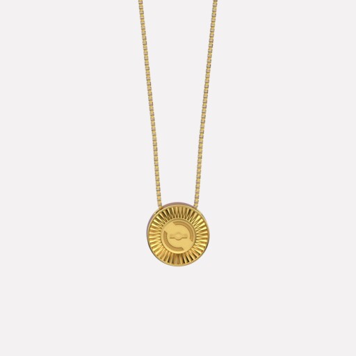 Joolet Pendant Chain (Κρεμαστό με ασημένια αλυσίδα). Ασήμι 925, επιχρυσωμένο με χρυσό 18k. Συνδυάζεται με όλα τα Joollions.