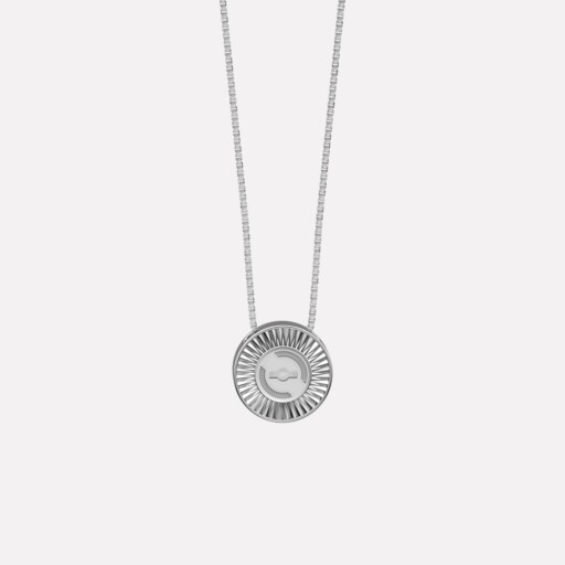 Joolet Pendant Chain (Κρεμαστό με ασημένια αλυσίδα). Επιπλατινωμένο ασήμι 925. Συνδυάζεται με όλα τα Joollions.