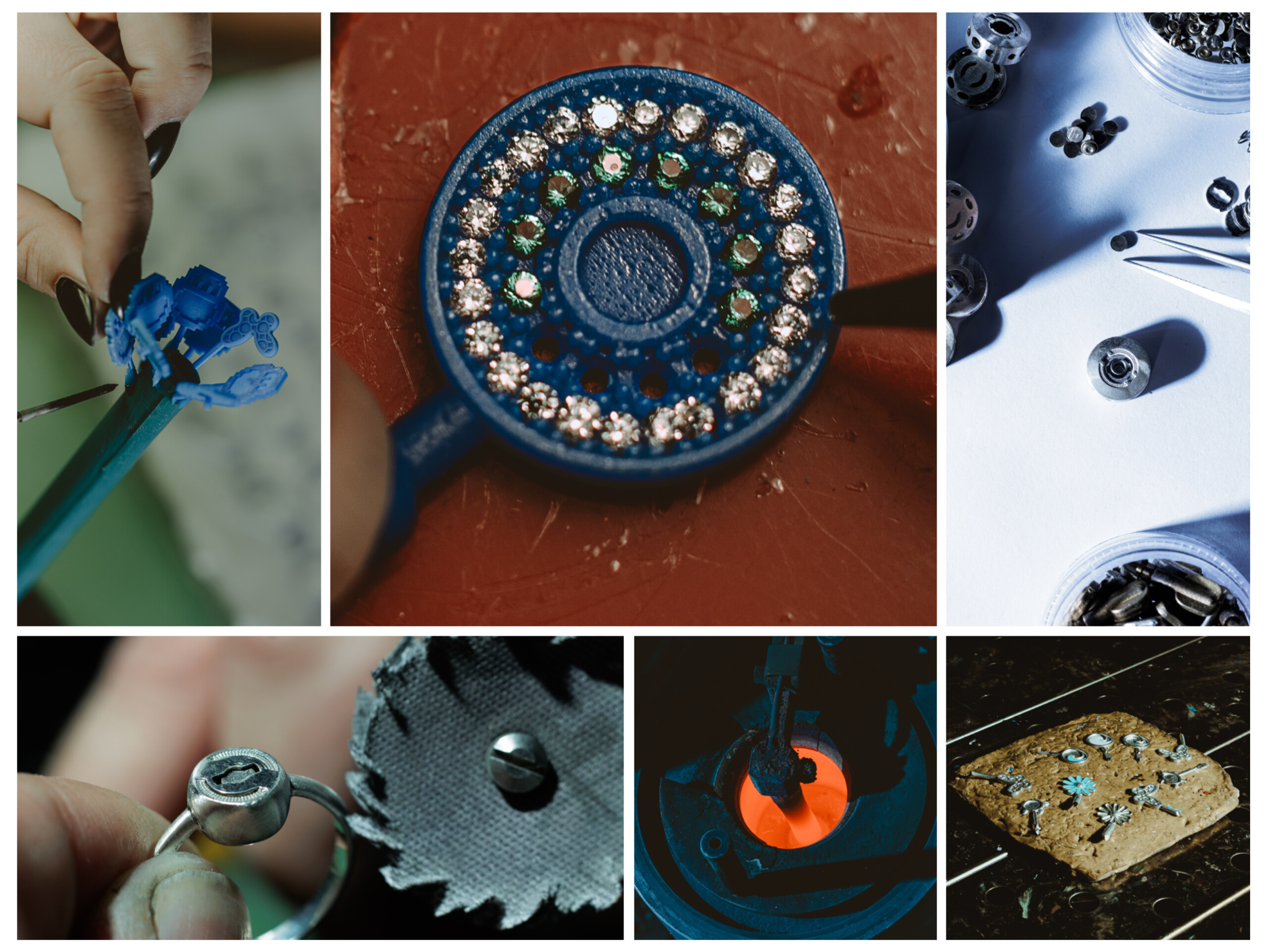 Κατασκευαστικές διαδικασίες για τη δημιουργία των Joollions και των Joolets από Ασήμι 925.