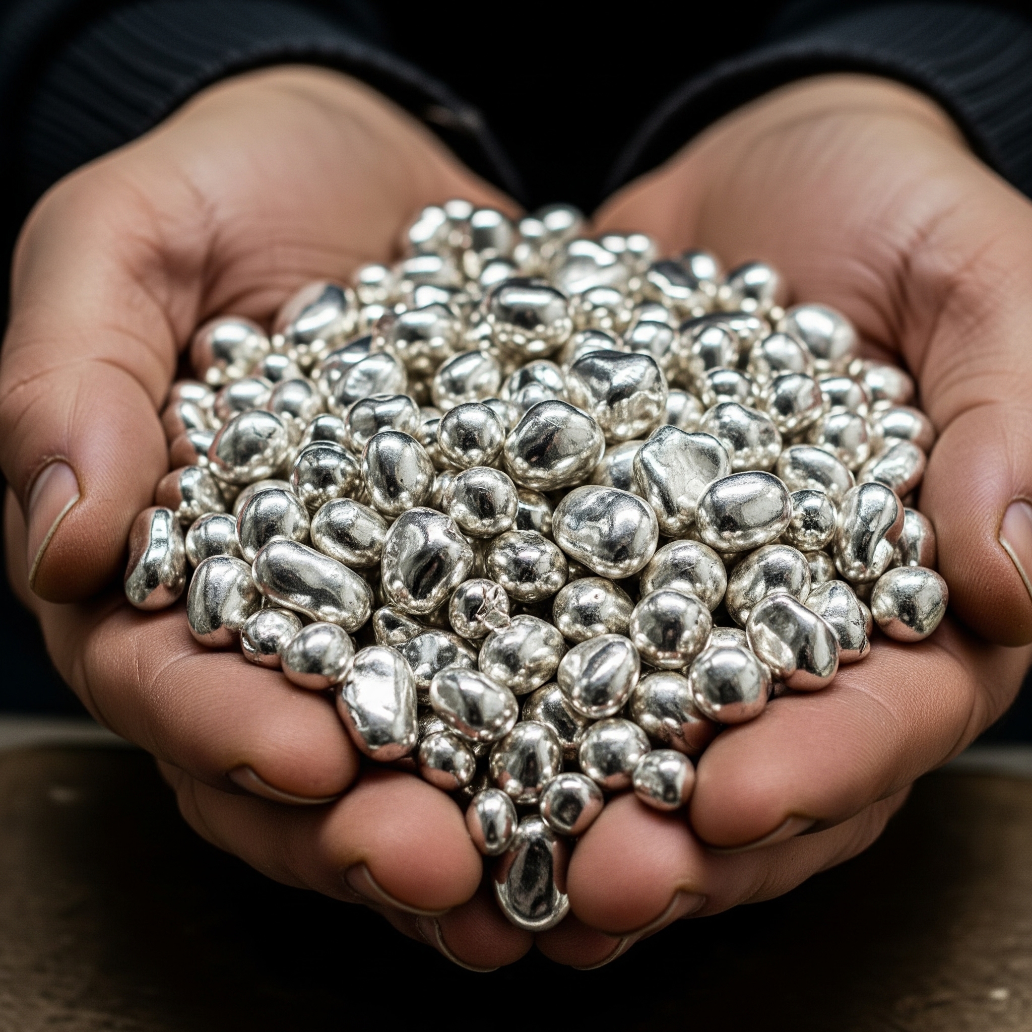 Καθαρό, ανακυκλωμένο Ασήμι  για τη δημιουργία βιώσιμων κοσμημάτων της Joolify (Sustainability). 