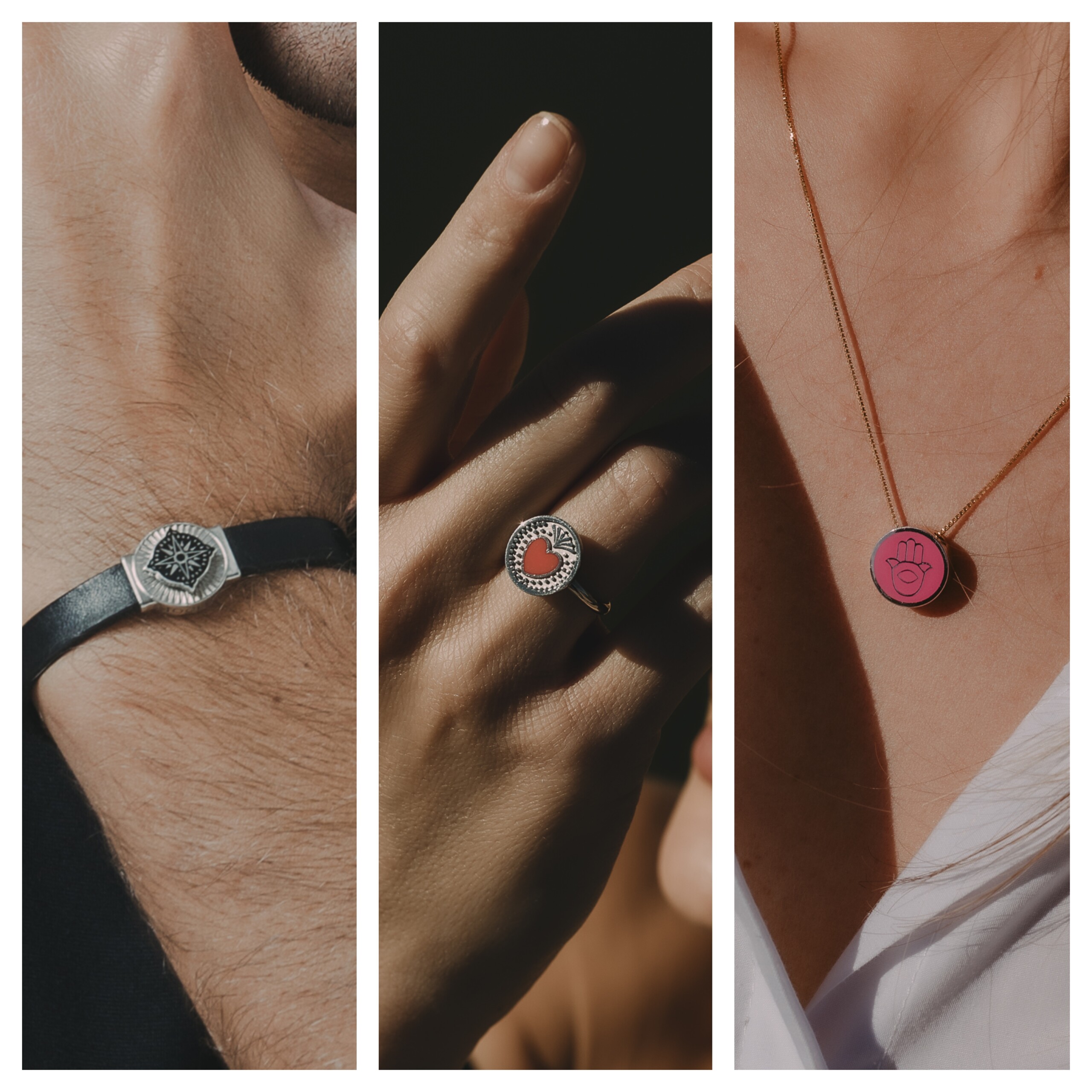 Διάλεξε κοινά υλικά και σχήματα αλλά με διαφορετικά σχέδια, που τελικά κάνουν και τη διαφορά ,για την αξία τους στα δικά σου μάτια.