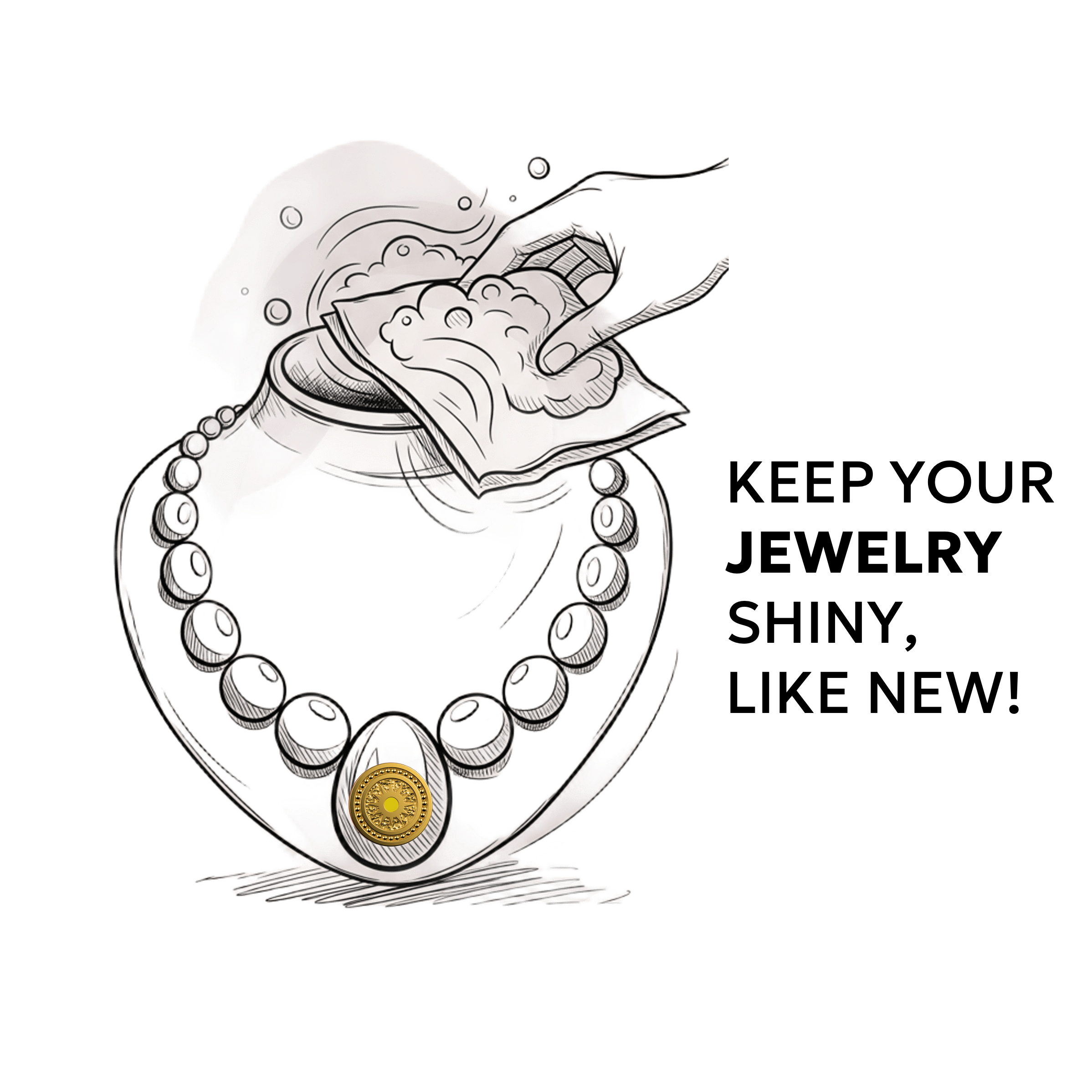 Discover how to properly clean and care for your Joolify jewelry!