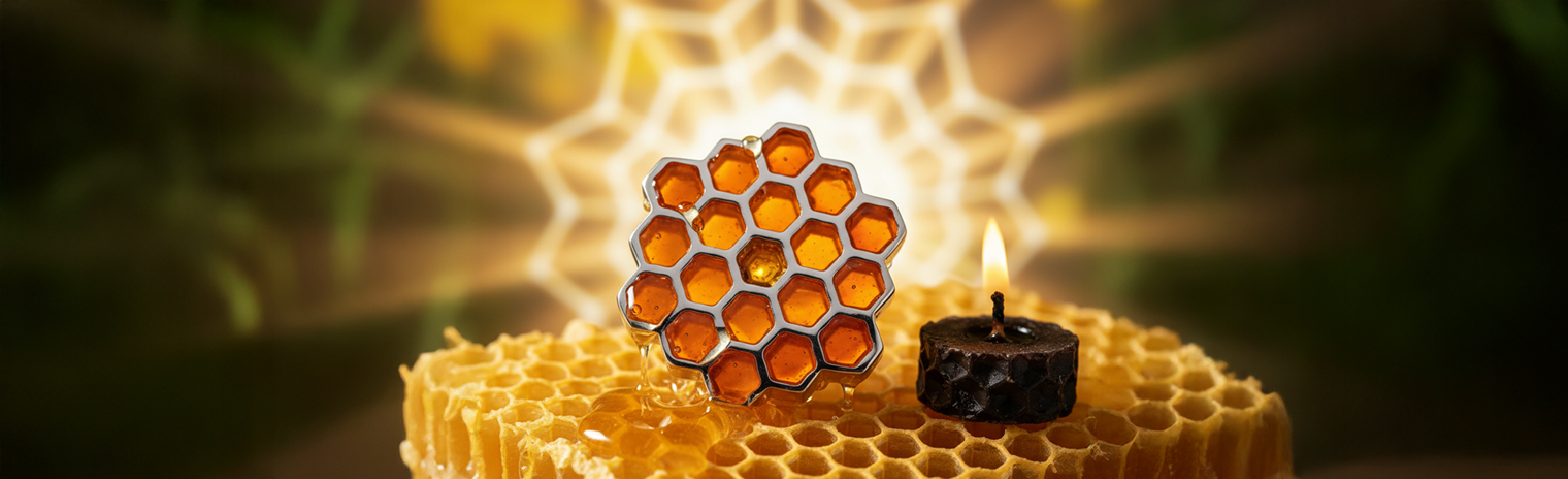 Joolify: Συλλογή Hives. Ανακάλυψε την αρμονία της κυψέλης σε ασήμι. Κάνε το στιλ σου φυσικό έργο τέχνης.