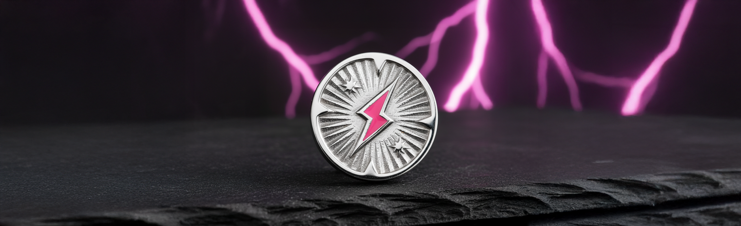 Joolify: Συλλογή Shine. Φόρεσέ το και Λάμψε! Κοσμήματα από ασήμι 925 με ροζ λάμψη.